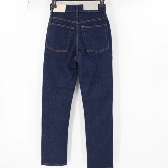 NWT everlane Jeans Women's 23S The Way High Slim Denim Organic Cotton Blend - Picture 3 of 14